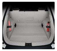 Tapis Coffre Doublure for GAC for EMZOOM GS3 2023 2024 Car Boot Mat Rear Trunk Liner Cargo Leather Floor Carpet Tray Protector Mats(Full Set Grey,C)