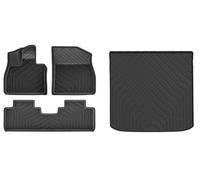Tapis Coffre Doublure pour BYD pour Seal U/pour Sealion 6 2021-2025 Sol Toutes Saisons DMI Tapis Sol Doublure Coffre TPE(4PCS Set)
