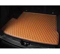 Tapis Coffre en Cuir Voiture pour Dodge pour Journey pour Chargeur pour Challenger pour Dart pour Calibre pour Durango pour Avenger pour Magnum Tapis Plateau(Brun)
