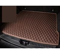 Tapis Coffre en Cuir Voiture pour Dodge pour Journey pour Chargeur pour Challenger pour Dart pour Calibre pour Durango pour Avenger pour Magnum Tapis Plateau(Café)