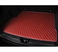 Tapis Coffre en Cuir Voiture pour Dodge pour Journey pour Chargeur pour Challenger pour Dart pour Calibre pour Durango pour Avenger pour Magnum Tapis Plateau(Rouge)