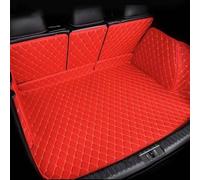 Tapis Coffre Ensemble Tapis Coffre Voiture Entièrement Entouré pour Tesla pour Modèle Y 2021, De Protection Plateau Chargement Voiture Accessoires(Red 3D)