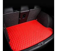 Tapis Coffre Ensemble Tapis Coffre Voiture Entièrement Entouré pour Tesla pour Modèle Y 2021, De Protection Plateau Chargement Voiture Accessoires(Red SIGIE)
