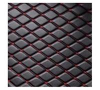 Tapis Coffre pour 718 pour Boxster pour Cayman 987 2019 2020 2014 981 982 Tapis Coffre Voiture en Cuir 3D pour Couvertures Doublure Chargement Tapis Coffre Voiture(Black Red wire,Front Mat)