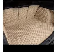 Tapis Coffre pour Citroën C4 pour Picasso 2014 2015 2016 2017 2018 5 Sièges Tapis De Coffre Voiture pour Cargo Arrière Doublure Autocollants(Beige D)