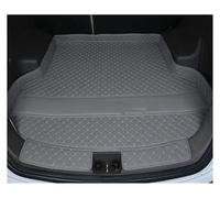 Tapis Coffre pour XPENG G6 pour XPENG G9 (2023 2024 2025) Accessoire De Rénovation pour L'intérieur Tapis De Coffre De Voiture Tapis Coffre Arrière(Grey with Logo)