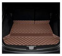 Tapis Coffre Tapis coffre arrière voiture pour bZ4X pour Solterra EA10 2022 2023 2024 2025 tampons résistants à la saleté tapis plateau boue Auto(Main Pad coffee,B)