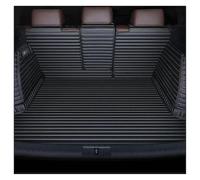 Tapis Coffre Tapis coffre voiture en cuir rayé pour Lincoln pour Navigator pour Aviator pour Corsair 2020-2022(Black beige7,2020-2022 2)