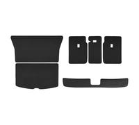 Tapis Coffre Tapis De Coffre en Convient pour Tesla, Protection du Dossier du Siège Arrière, Doublure Toutes Saisons, Anti-Coup De Pied pour Animaux De Compagnie Bac de Coffre(C)