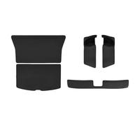 Tapis Coffre Tapis De Coffre en Convient pour Tesla, Protection du Dossier du Siège Arrière, Doublure Toutes Saisons, Anti-Coup De Pied pour Animaux De Compagnie Bac de Coffre(A)