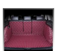 Tapis Coffre Tapis De Coffre Voiture en Cuir Personnalisé pour BMW X5 E70 2008 - 2013, Sol Arrière À 5 Places, Plateau Boue Voiture Accessoires(Wine Red 3D)
