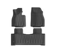 Tapis Coffre Trunk Liner Mat Tapis Sol Coffre TPE pour BYD pour Sealion 7 2024-2025 Imperméables Adaptés Aux Conditions Climatiques Compatibles avec Les Sièges Arrière(3PCS LHD)