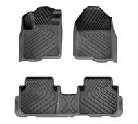 Tapis Coffre Trunk Liner Mat Tapis Sol Voiture Coussinet Dossier Coffre pour CR-V pour CRV 2023 2024 2025 3D TPE Protection Étanche Automobiles Gouvernail Gauche(LHD 3PCS)