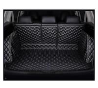 Tapis Coffre Voiture À Couverture Complète Personnalisé pour Jaguar pour F-Pace 2016 - 2023 Intérieur Doublure Chargement Automobiles Tapis Coffre(Tout Noir)