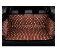 Tapis Coffre Voiture À Couverture Complète Personnalisé pour Jaguar pour F-Pace 2016 - 2023 Intérieur Doublure Chargement Automobiles Tapis Coffre(Brun)