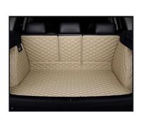 Tapis Coffre Voiture À Couverture Complète Personnalisé pour Volvo pour V90 2017 - 2023 Doublure Chargement Intérieur D'automobile Tapis Coffre(Beige)