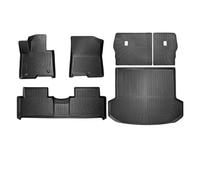 Tapis Coffre Voiture avec Coussin Dossier Tapis Sol Toutes Saisons Doublure Chargement pour Kia pour Sorento Hybride 2021-2025 TPE(pour 5 Places FT)