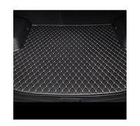 Tapis Coffre Voiture Compatible avec Ford Explorer 2011 2012 2013 2014 2015 2016 2017 2018 Tapis Coffre Voiture Personnalisé Doublure Chargement Couverture Intérieure(Black Beige)