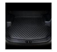 Tapis Coffre Voiture Compatible avec MG 4 Mulan 2022 2023 Tapis De Coffre Intérieur sur Mesure en Similicuir(Noir Noir)