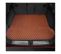 Tapis Coffre Voiture Compatible avec Roewe D5X DMH MG HS MK2 2022 2023 2024 2025 2026 Tapis De Coffre Voiture Personnalisé Doublure Chargement Intérieure(Marron,B-No Net)
