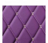 Tapis Coffre Voiture en Cuir PU sur Mesure pour Mercedes pour Benz C117 2013-2019 Détails Intérieurs Tous Les Modèles Tapis Coffre Voiture(Violet)