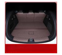 Tapis Coffre Voiture pour BYD pour Sealion 7 pour Sea pour Lion 07 2024 2025 Tapis De Coffre Arrière en Cuir Tapis Coffre sur Mesure(Brown Half)
