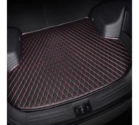 Tapis Coffre Voiture pour Mercedes Benz CLS Shooting Brake Station Wagon (2012-2026), Cuir Protection Coffre Revêtement Coffre Antidérapant Intérieur Accessoires,A/Black Red