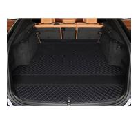 Tapis Coffre Voiture pour Outlander III 7Seat 3.GEN CW0 CWO 2019-2021, Cuir Tapis de Coffre Antidérapant Protection Bac de Coffre Cargaison Doublure Accessories,A/Black