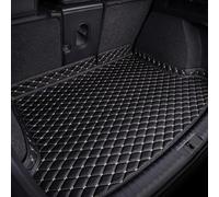 Tapis Coffre Voiture pour Peugeot 2008 2014-2019, Voiture Protection Coffre Tapis Protection imperméable Durable antidérapant,Black-White