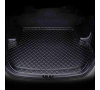 Tapis Coffre Voiture pour Peugeot 3008 Hybird 2024-2025, Cuir Protection Tapis Imperméable, Coffre Anti Rayures Doublure AntidéRapant Intérieur Accessoires,A Black+Black