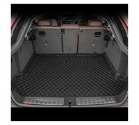 Tapis Coffre Voiture pour Peugeot 5008 7 Places 2017-2025 Tapis De Coffre 3D Personnalisé Accessoires De Voiture Décoration Intérieure Tapis Coffre sur Mesure(Black-Black)