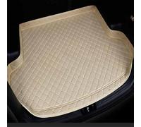 Tapis Coffre Voiture pour Range Rover Velar 2017-2023 No Mesh Pocket on The Left Side, Cuir Tapis de Coffre Antidérapant Cargaison Doublure ImperméAble Protection Coffre Accessoires,D/Beige