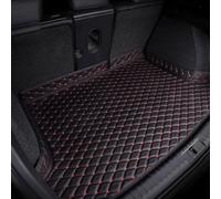 Tapis Coffre Voiture pour Skoda Kamiq Monte Carlo (2023 2024) Anti Rides Entièrement Entouré Doublure Imperméable Antidérapant Protection Accessories,B/Black Red