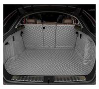 Tapis Coffre Voiture pour Skoda pour Kodiaq 7 Sièges 2017-2025 Tapis Coffre À Couverture Complète Protection Anti-Sale Voiture Doublure Chargement Intérieurs(Grey)