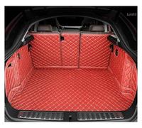 Tapis Coffre Voiture pour Skoda pour Kodiaq 7 Sièges 2017-2025 Tapis Coffre À Couverture Complète Protection Anti-Sale Voiture Doublure Chargement Intérieurs(Rouge)