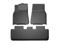 Tapis Coffre Voiture pour Tesla pour Modèle Y 2021-2024 Coussin Protection Dossier Siège Arrière Tapis Coffre Anti-Coup Pied Accessoires Intérieur Voiture(My LHD 3pcs)