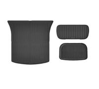 Tapis Coffre Voiture pour Tesla pour Modèle Y 2025 + pour Juniper TPE Doublures Coffre Imperméables Toutes Saisons Intérieur Antidérapants Tapis Sol(Trunk Mat)