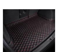 Tapis Coffre Voiture pour Toyota pour Crown 2010-2014 | La conception à couverture complète empêche les dommages ou les rayures du véhicule. bac de coffre voiture(Noir rouge)