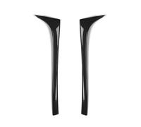 Tapis Coffre Voiture Pour VW Pour Golf 7 7.5 MK7 MK7.5 2014-2018 1 Paire Canards Fenêtre Arrière Voiture Becquet Coffre Latéral Séparateur Canard Pièces D'auto(Bright Black)