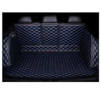 Tapis Coffre Voiture pour Xpeng G9 Für XiaoPeng 2022-2024 2025, Cuir PU Imperméable Durable Antidérapant Et Anti-Usure Anti Rayures Protection,Adapté aux Voitures(Black Blue)