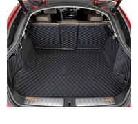 Tapis Coffre Voiture Tapis À Couverture Complète pour Voiture Protection Fret pour Mercedes pour Benz L X164 X166 (7 Places)(Black and Blue,15-16)