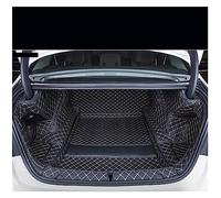 Tapis Coffre Voiture Tapis De Coffre De Voiture en Cuir Flash Mat pour 20 pour BMW 2019 Cinq Séries pour 525li pour 530LI Tapis De Chargement De Voiture Modification Coffre Housse(Black Red Wire)