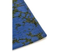 Tapis - Collection Cloud - Blue Grass - Tapis à Motifs, Finition Artisanale, Tissage en Belgique - Tapis d'intérieur moderne et doux - Rectangulaire