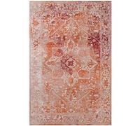 Tapis - Collection Heris Beneffito - Brick - Tapis à Motifs, Finition Artisanale, Tissage en Belgique - Tapis d'intérieur moderne et doux - Rectangulaire - 240 x 340 cm ROUGE G