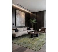 Tapis - Collection Heris Beneffito - Olive - Tapis à Motifs, Finition Artisanale, Tissage en Belgique - Tapis d'intérieur moderne et doux - Rectangulaire - 200 x 280 cm VERT G