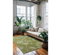 Tapis - Collection Mushroom Beneffito - Blossom - Tapis à Motifs, Finition Artisanale, Tissage en Belgique - Tapis d'intérieur moderne et doux - Rectangulaire - 200 x 280 cm VERT G