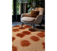 Tapis - Collection Paintball Beneffito - Bellini - Tapis à Motifs, Finition Artisanale, Tissage en Belgique - Tapis d'intérieur moderne et doux - Rectangulaire - 200 x 280 cm ROUGE G
