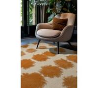 Tapis - Collection Paintball Beneffito - Pastaga - Tapis à Motifs, Finition Artisanale, Tissage en Belgique - Tapis d'intérieur moderne et doux - Rectangulaire - 170 x 240 cm Jaune G