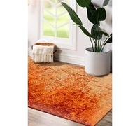 Tapis - Collection Reflect Beneffito - Sun Fire - Tapis d'intérieur moderne et doux - Rectangulaire - 80 x 150 cm ORANGE G
