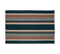 Tapis Collectionneur 120x170 Coton Bleu Canard Atmosphera